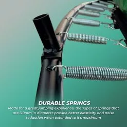 VERPEAK Kids Trampoline 10ft Enclosure Safety Round Net UV Protection Outdoor -Outdoor Living Sales Store Dx78Pp2v5rDg7zFFZm BwikM8