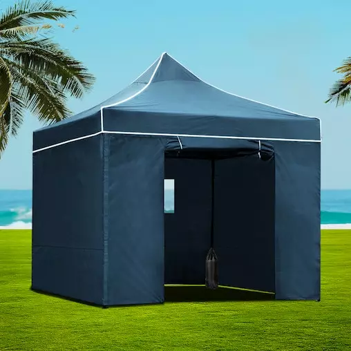 Instahut Gazebo Pop Up Marquee 3x3 Camping Gazebos Tent 7 Instahut Gazebo Pop Up Marquee 3x3 Camping Gazebos Tent - Image 7