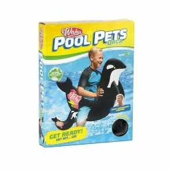 Wahu 66cm Pool Pets Orca Racer Inflatable Ride On Water/Pool/Beach Toy Kids 6y+ -Outdoor Living Sales Store ES QYTxK4Div8P6VLhta5W5qE