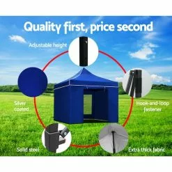 Instahut Gazebo Pop Up Marquee 3x3 Folding Tent Gazebos 12 Instahut Gazebo Pop Up Marquee 3x3 Folding Tent Gazebos -Outdoor Living Sales Store EeqeiNRKFjlhxJ0IBsA1Og5mc