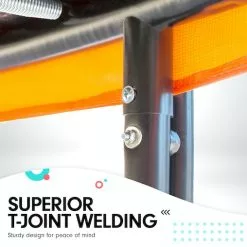 Kahuna Trampoline 8 Ft X 11 Ft Rectangular With Basketball Set -Outdoor Living Sales Store EjZdyVJeizGyufvkNDBJTihQM