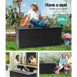 Gardeon Outdoor Storage Box Container Indoor Garden Toy Tool Sheds Chest 490L 11 Gardeon Outdoor Storage Box Container Indoor Garden Toy Tool Sheds Chest 490L -Outdoor Living Sales Store F6zW2f6FLMZ0pjhNRgmT9SrSc