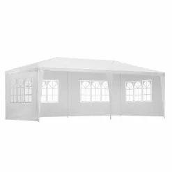 Instahut Outdoor Pop Up Gazebo 3x6 - White