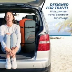 Kahuna Kai Premium Sports 10.6FT Inflatable Stand Up Paddle Board With ISUP Accessories & Carry Bag -Outdoor Living Sales Store FbjHfE3HXKCDoVBVa2W5v3uMg