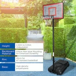 Kahuna Height-Adjustable Basketball Hoop Backboard Portable Stand -Outdoor Living Sales Store FnnishRelwrZ1Em VI2WwdPzY