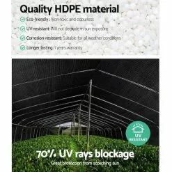 Instahut 70% UV Sun Shade Cloth 1.83x50m Shadecloth Sail Roll Mesh Outdoor -Outdoor Living Sales Store G8rbUG qCpXcpGzpgKjSTt5l0