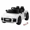 Rigo Audi R8 Ride On Car Kids Sports Electric Toy Cars 12V White