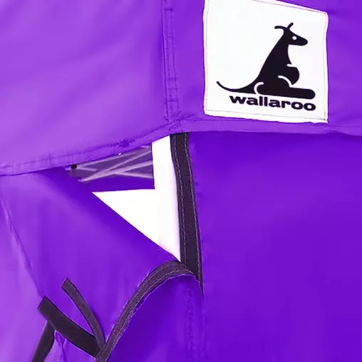 Gazebo Tent Marquee 3x3 PopUp Outdoor Wallaroo Purple 8 Gazebo Tent Marquee 3x3 PopUp Outdoor Wallaroo Purple - Image 8