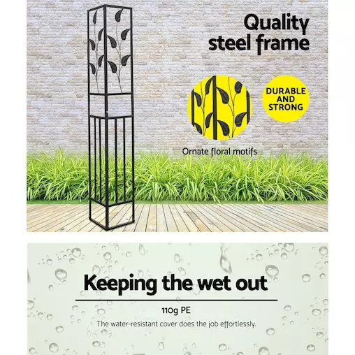 Instahut Gazebo Marquee Tent Wedding Gazebos White 3x3m 6 Instahut Gazebo Marquee Tent Wedding Gazebos White 3x3m - Image 6