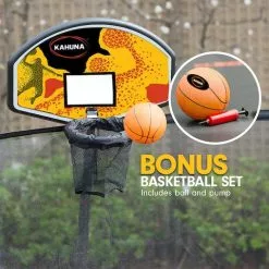 Kahuna Trampoline 6ft X 9ft Rectangular Outdoor Rainbow Basketball Set 22 Kahuna Trampoline 6ft X 9ft Rectangular Outdoor Rainbow Basketball Set -Outdoor Living Sales Store GeCQM1bVPRWgEKqmwNu2 HQWo