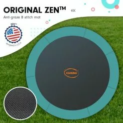 Trampoline Kahuna 6ft With Basketball Set - Green -Outdoor Living Sales Store GiHfoT0qHYeJcDu eEQCBc9bI 1