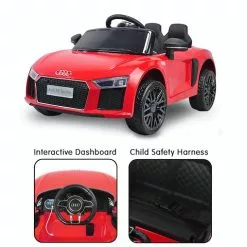 KlikA R8 Spyder Audi Licensed Kids Electric Ride On Car Remote Control Red -Outdoor Living Sales Store H35ohYWydzhmi2kBtHyZHuD54
