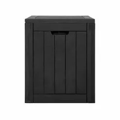 Gardeon Outdoor Lockable Storage Box 118L - Black -Outdoor Living Sales Store HOEQWbkZNU171g7z5X1XEi4QU