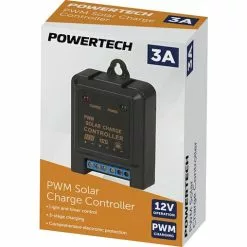 Powertech Miniature 12V 3A PWM Solar 3-Stage Charge Controller W/ Timer Control 10 Powertech Miniature 12V 3A PWM Solar 3-Stage Charge Controller W/ Timer Control -Outdoor Living Sales Store IB52Z1JbDECWiRcdukIh1wlQg