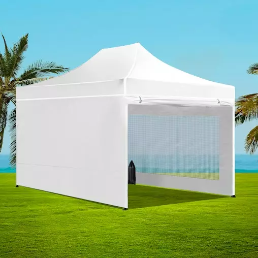 Instahut Gazebo Pop Up Marquee 3x4.5 Folding Tent Gazebos 7 Instahut Gazebo Pop Up Marquee 3x4.5 Folding Tent Gazebos - Image 7