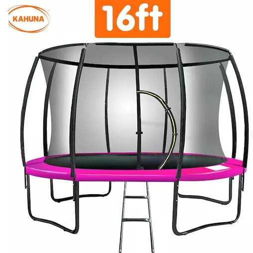 Trampoline Kahuna Classic 16ft Round - Pink 3 Trampoline Kahuna Classic 16ft Round - Pink - Image 3