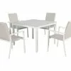 Jette-Boston Quick Dry 5 Piece Dining (White)