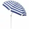 Land & Sea Sports Australia Land & Sea Sports 2m Resort Tilt Beach/Outdoor Standing Umbrella BLU/WHT Stripe