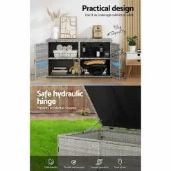 Gardeon Outdoor Storage Cabinet Box Grey -Outdoor Living Sales Store JNIbBq1xaCXllne3HE3bmL4cQ