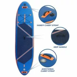 Kahuna Kai Premium Sports 10.6FT Inflatable Stand Up Paddle Board With ISUP Accessories & Carry Bag -Outdoor Living Sales Store JpIfTu3UZaUjAVIqJwFL1zEcY