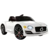 Rigo Kids Ride On Car Electric Cars Toys Bentley Licensed EXP12 Remote Control Battery 12V White