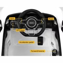 Rigo Audi R8 Ride On Car Kids Sports Electric Toy Cars 12V White 10 Rigo Audi R8 Ride On Car Kids Sports Electric Toy Cars 12V White -Outdoor Living Sales Store JwDItKat0m7WP6pJhO5V9Hk7o