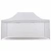Gazebo Tent Marquee 3x4.5m PopUp Outdoor Wallaroo White
