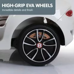 KlikA Bentley Exp 12 Speed 6E Licensed Kids Ride On Electric Car Remote Control - White 19 KlikA Bentley Exp 12 Speed 6E Licensed Kids Ride On Electric Car Remote Control - White -Outdoor Living Sales Store L onhUXm9aKtVIVtjpDDw6E7o