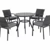 Larache-Jette 5 Piece Dining Setting