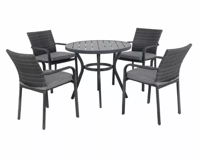 Larache-Jette 5 Piece Dining Setting 1 Larache-Jette 5 Piece Dining Setting