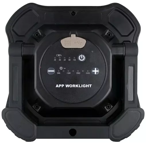 Ultracharge LED Flood Light 40W Rechargeable Worklight 2000lm USB/DC Plug Yellow 6 Ultracharge LED Flood Light 40W Rechargeable Worklight 2000lm USB/DC Plug Yellow - Image 6