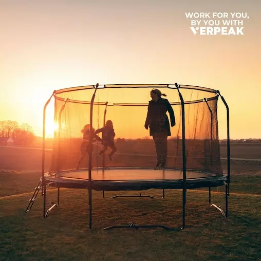 VERPEAK Sunshade Net Trampoline 14ft Safety Round Net UV Protect Cover Outdoor 17 VERPEAK Sunshade Net Trampoline 14ft Safety Round Net UV Protect Cover Outdoor - Image 17