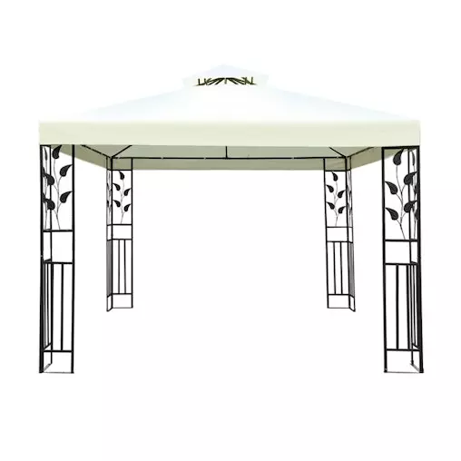 Instahut Gazebo 3x3m Marquee Outdoor Party Wedding Gazebos Tent Iron Art 3 Instahut Gazebo 3x3m Marquee Outdoor Party Wedding Gazebos Tent Iron Art - Image 3
