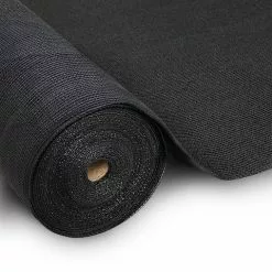 Instahut 30%UV 3.66x30m Shade Cloth Shadecloth Sail Mesh Roll Outdoor Black