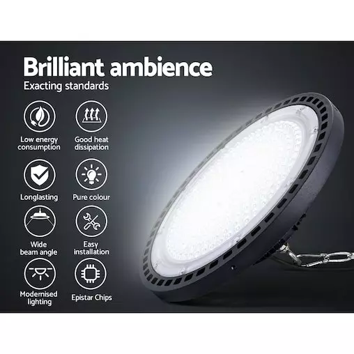 Leier LED High Bay Lights Light 150W Industrial Workshop Warehouse Gym 4 Leier LED High Bay Lights Light 150W Industrial Workshop Warehouse Gym - Image 4