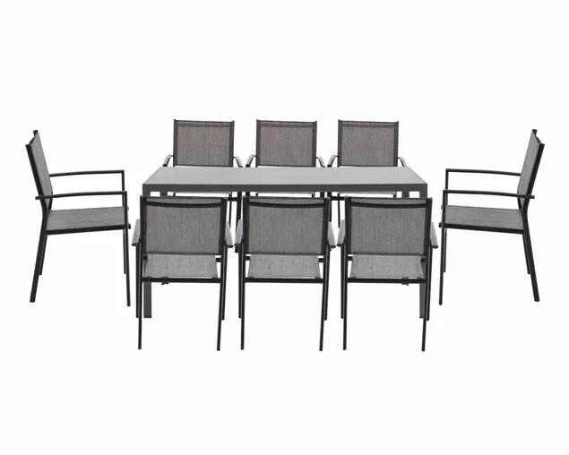 Malmo 9 Piece Dining Setting 3 Malmo 9 Piece Dining Setting - Image 3