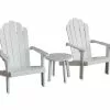 Milly 3 Piece Timber Adirondack Set