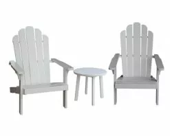 Milly 3 Piece Timber Adirondack Set 5 Milly 3 Piece Timber Adirondack Set -Outdoor Living Sales Store MIL3P 03