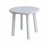 Milly White Painted Timber 45cm Table