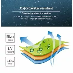 Instahut Gazebo Pop Up Marquee 3x6 Folding Tent Gazebos -Outdoor Living Sales Store MQItZAGk6Q4h1ZTgkCdqdVYm8