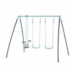 Plum Play Premium Metal Double Swing & Glider With Mist