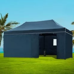 Instahut Gazebo Pop Up Marquee 3x6 Folding Tent Gazebos -Outdoor Living Sales Store N6YlS9yxzWOzGnoumQJkT6o94