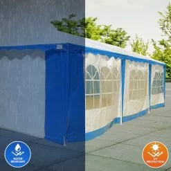 Wallaroo 4x8 Outdoor Event Wedding Marquee Tent Blue+White 14 Wallaroo 4x8 Outdoor Event Wedding Marquee Tent Blue+White -Outdoor Living Sales Store NA6bTIxNWvsOVR4f MzyPEA9s