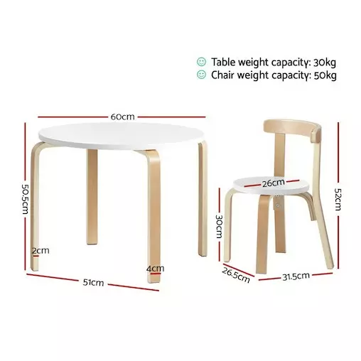 Keezi 3PCS Set Kids Activity Table And Chairs Toy Play Desk Children Furniture Children 3 Keezi 3PCS Set Kids Activity Table And Chairs Toy Play Desk Children Furniture Children - Image 3