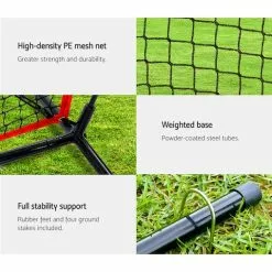 Everfit Portable Baseball Training Net Stand Softball Practice Sports Tennis -Outdoor Living Sales Store NRv1EjBKysv9ORIB3ukATPsLE