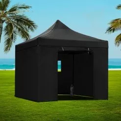 Instahut Gazebo Pop Up Marquee 3x3 Folding Tent Gazebos -Outdoor Living Sales Store NSi 1Q5VcLjLmdyKqCt690Egs
