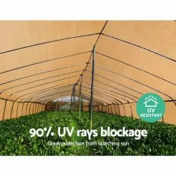 Instahut 90% Sun Shade Cloth Shadecloth Sail Roll Mesh Outdoor 195gsm 1.83x10m Beige 13 Instahut 90% Sun Shade Cloth Shadecloth Sail Roll Mesh Outdoor 195gsm 1.83x10m Beige -Outdoor Living Sales Store NyYAoH0Rx6NY3BjUGCCnRZEG8