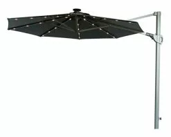 Shelta Oakmont 3.5m Octagonal Umbrella Charcoal