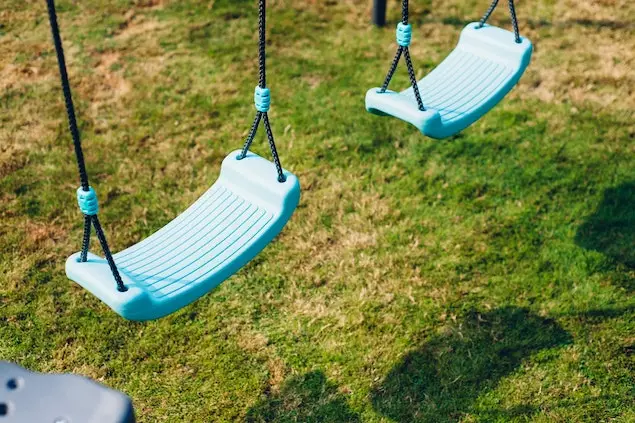 Plum Play Premium Metal Double Swing & Glider With Mist 9 Plum Play Premium Metal Double Swing & Glider With Mist - Image 9