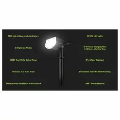25th Hour 31cm 2in1 Solar Landscape Outdoor/Garden/Patio LED Light Adjustable 20 25th Hour 31cm 2in1 Solar Landscape Outdoor/Garden/Patio LED Light Adjustable -Outdoor Living Sales Store P7HcnlrCGq7d3CcR7w6hQ0N4k